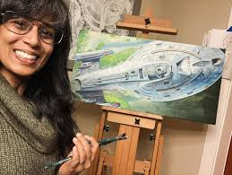 JIm'll paint it tribute to Stephen Hawking, thought i'd share