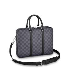 Louis Vuitton Men S Porte Documents Voyage Pm Business Bag In Damier Graphite In 2020 Louis Vuitton Handbags 2017 Louis Vuitton Louis Vuitton Handbags