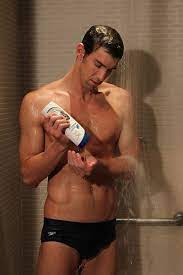 Michael Phelps Half-Naked In The Shower! - Baltimore Magazine