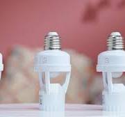 Hortsun 3 Pieces Hortsun Motion Sensor Light Socket Smart Screw in Light  Bulb Outlet Compatible with E26/e27 Motion Activated Bulb Holder Adapter ...