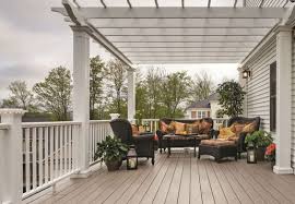 By pairing the look and feel of real wood with the durability inherent to azek rail, your outside living space comes together with an exceptional finish. Composite Deck Railings Ct Azek Pvc Installation K P Lamarco