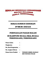 Dalam keadaan sekarang, penting untuk merancang perjalanan dan melihat kos yang bakal dikeluarkan. Contoh Penghargaan Kerja Kursus Geografi Tingkatan 2