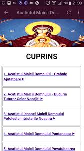 După obişnuitul început, se zic: Acatistul Maicii Domnului Fur Android Apk Herunterladen