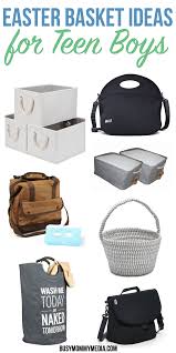 On easter sunday, everyone is more concerned about everything that's tucked inside their baskets than the baskets themselves. Easter Basket Ideas For Teen Boys