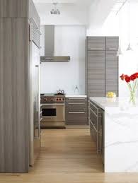 I Continue My Obsession With Gray But In This Image I Want That Wood Grain Modern Kitchen Cabinet Design Contemporary Kitchen Cabinets Modern Kitchen Design