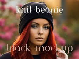 Knitted Hat Mockup