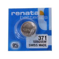 Watch Battery Renata 371 Replacement Cell