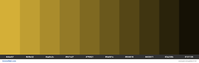 Maybe you would like to learn more about one of these? Colorswall On Twitter Shades Of Metallic Gold Color D4af37 Hex D4af37 Bf9e32 Aa8c2c 947a27 7f6921 6a581c 554616 403511 2a230b 151105 Colors Palette Https T Co 5qs7aofl6b Https T Co H27dlpjbbu