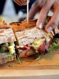 Roastbeef Sandwich Stilettos Sprouts Roastbeef Fingerfood Vorspeisen Lebensmittel Essen