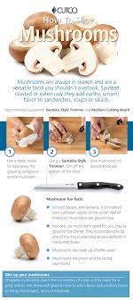 Brown these and repeat the process until all the mushrooms are browned. How To Slice Mushrooms With A Utility Knife