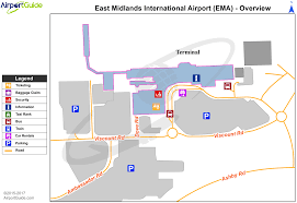 castle donington east midlands ema airport terminal map overview east midlands airport airport guide airport