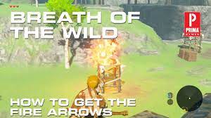 This is a guide to easily getting more arrows in the legend of zelda: Zelda Breath Of The Wild How To Get The Fire Arrows Youtube