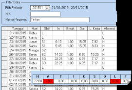 Excel formatting excel format painter excel format colors excel format fonts excel format borders excel format numbers excel format grids. Software Absensi Karyawan Program Absensi Sidik Jari
