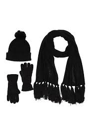 Favorite add to instant download pdf vintage knitting pattern aran sweater hat scarf and gloves cable pastperfectpatterns. French Connection Cable Knit Hat Gloves Scarf 3 Piece Set Nordstrom Rack