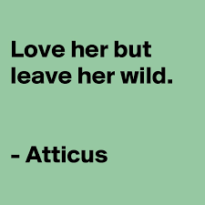 Atticus is a loving parent, and as we learn from the examples of mayella ewell, boo. Love Her But Leave Her Wild Atticus Post By Loredanabuju5 On Boldomatic