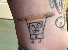 Doodle Bear Tattoo Meme Novocom Top
