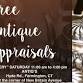FREE Antique Appraisals - Who knew it was so valua... event in Farmington, CT