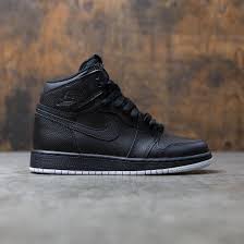Air Jordan 1 High Black White Air Jordan 1 Retro High Og Gs Big Kids Black White Black Shoes Sneakers High Tops Jordan 1 Retro High Air Jordans