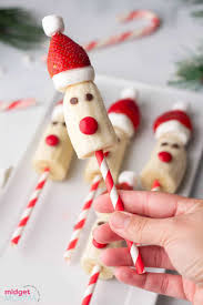 Best 25 fruit christmas tree ideas on pinterest. Santa Banana Pops Easy Christmas Snack Midgetmomma