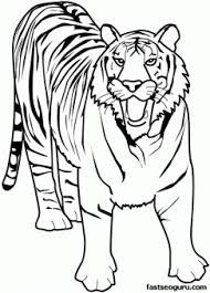 Here are a number of printable tiger coloring pages that can enhance their creativity and develop their imaginative skills. Printable Animal Tiger Of Africa Coloring Pages Printable Coloring Pages For Kids Zoo Animal Coloring Pages Tiger Drawing For Kids Zoo Coloring Pages