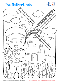 Previous first page last page next. The Netherlands Coloring Page Around The World Crafts For Kids Coloring Pages Free Coloring Pages