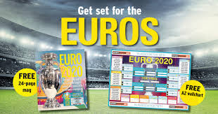 Download our free euro 2020 (2021) wall planner >> Get Your Free Euro 2020 Wallchart And Magazine As Gareth Southgate And England Go For Glory Football London