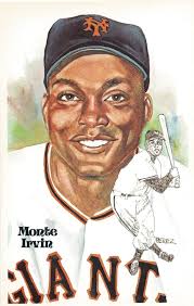 MONTE IRVIN Perez Steele Hall Of Fame