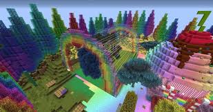 Minecraft Rainbow Cake House Google Search Cool Minecraft Creations Minecraft Creations Minecraft Designs