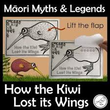 Maori Myths And Legends How The Kiwi Lost Its Wings Teach Kids To Draw Maori Maori Legends