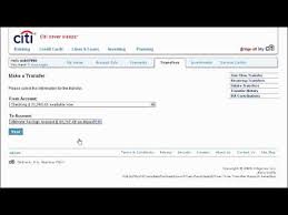 Trade equities, bonds on exchanges worldwide. Citi Quicktake Demo How To Make A Transfer Between Accounts Using Citibank Online Youtube