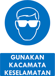 Rambu Kacamata Keselamatan Kacamata