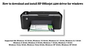 Hp laserjet pro m203d printer basic drivers. Hp Officejet 4400 Driver And Software Free Downloads