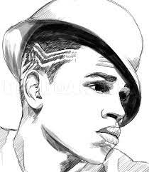 39+ brown coloring pages for printing and coloring. How To Draw Chris Brown Coloring Page Trace Drawing