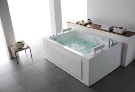 Chrome and white 4 items; Jetted Baths