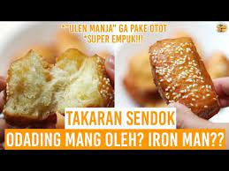 Roti goreng enak cuma tiga bahan bu yun kali ini akan membuat camilan sederhana yang enak yaitu roti goreng yang. Roti Goreng Odading Takaran Sendok Super Empuk Padahal Cuma Ulen Asal Nyampur Sebentar Saja Youtube