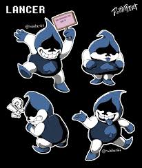 Lancer From Deltarune Undertale 2 Deltarune Runen Og Memes