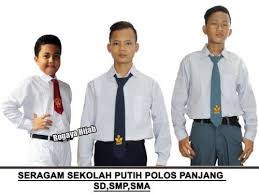 Jika anda memastikan baju seragam yang sesuai dengan trend masa kini serta cocok buat para pengagum fashion maka penampilan anda akan semakin maksimal. Kemeja Putih Polos Lengan Panjang Seragam Baju Sekolah Siswa Sd Smp Sma Madrasah Setelan Anak Unisex Fashion Anak Bukalapak Com Inkuiri Com