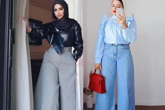 للمحجبات نصائح لارتداء البناطيل الواسعة في شهر رمضان | مجلة الجميلة