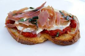 Bruschetta Au Chevre Et Jambon De Parme En 2020 Recettes De Cuisine Bruschetta Recette Bruschetta Chevre