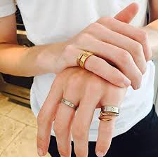 Bestjew Gold Love Ring Screw Design Promise Engagement Wedding Couples Band Titanium Stainless Steel Size 5 10 Cartier Love Ring Cartier Nail Ring Cartier Ring