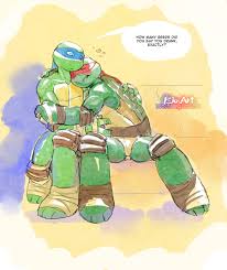 P-Jo Art] Raphie is Drunk, Leo gives assistance - TMNT dj [Eng] -  MyReadingManga