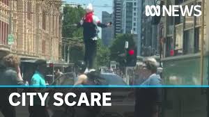 Melbourne australia, january 31 (ani): Police Arrest Man In Melbourne Cbd After City Goes Into Lockdown Abc News Youtube