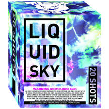 Black Cat Liquid Sky | Captain Boom Fireworks