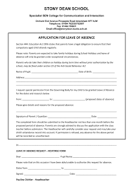 I would like to request for 3 days leave of absence from work to attend my graduation ceremony. 77 Leave Application For School Free To Edit Download Print Cocodoc