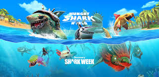 Juego oficial de la shark week, ¡lo mejor del verano! Descargar Mod Apk Hungry Shark World V4 5 0 Mod Apk Unlimited Money Stamina V4 5 0 Apksolo Com