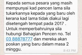 By samala mahadi 2 juni 2020 23636. Notis Maklumat Bahagian Pasca Perkhidmatan Pencen Facebook
