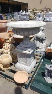 Committed to quality, unique personalized designs, fast fulfillment & outstanding service Jefferson Urn And Pedestal Large Concrete Pots N Pots