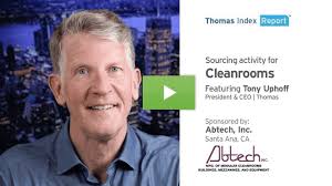 Thomas Index Report: Sourcing activity for Cleanrooms.