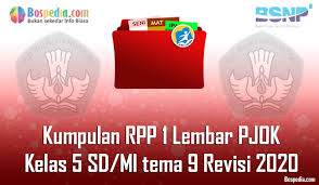 Jika sobat membutuhkannya silakan sobat ambil dengan cara mendownloadnya dibawah ini: Lengkap Kumpulan Rpp 1 Lembar Pjok Untuk Kelas 5 Sd Mi Tema 9 Revisi 2020 Bospedia