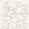 A rabbid is a white rabbit like creature from the video game raymans raving r. 1